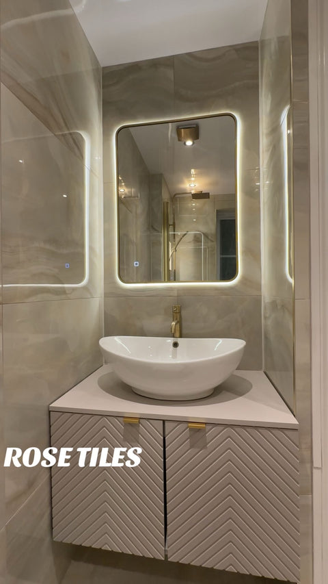 ONYX LOTUS POLISHED PORCELAIN WALL AND FLOOR 60 X 60 CM