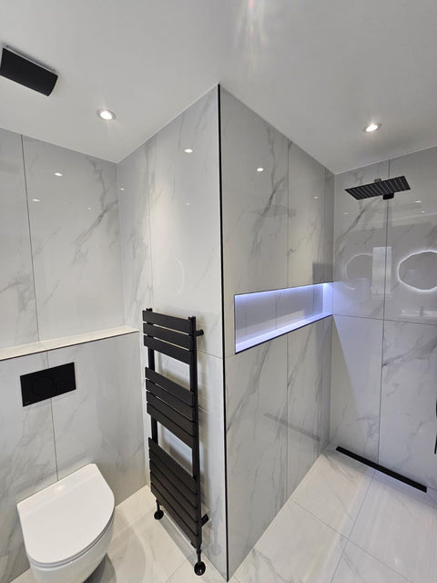 PACCIANO WHITE MARBLE POLISHED 60X120 WALL AND FLOOR