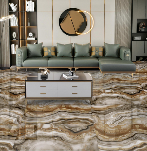 Celestial Gold 60 x 120cm GOLD CARVINGS