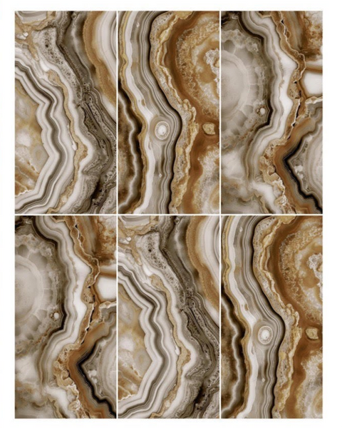 Celestial Gold 60 x 120cm GOLD CARVINGS