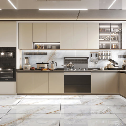 Stockholm White Uniglow Porcelain Tile 1200x600mm