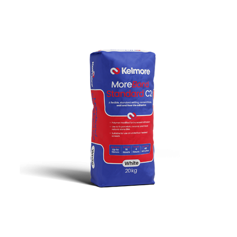 KELMORE STANDARD SET 20 KG ADHESIVE WHITE X 48 BAGS