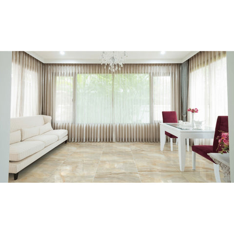ONYX LOTUS POLISHED PORCELAIN WALL AND FLOOR 60 X 60 CM