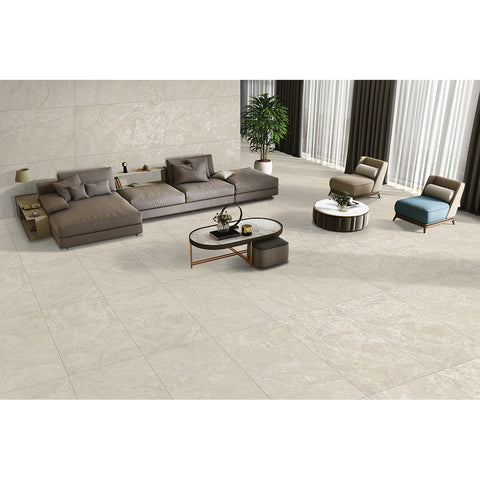 Alyssa 60x120 Crema Matt Carving