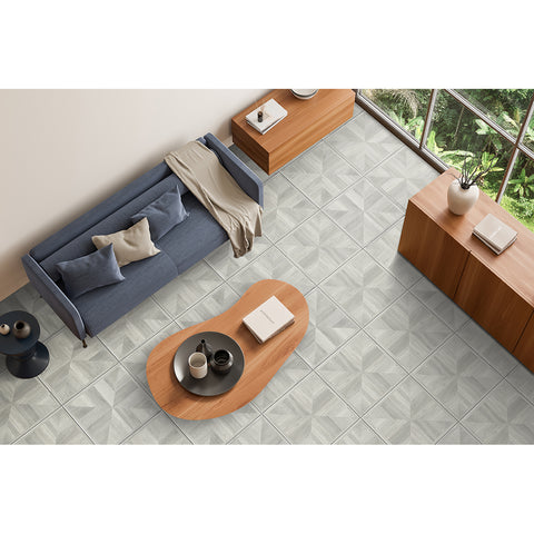 Bari 60x60 Grey Matt