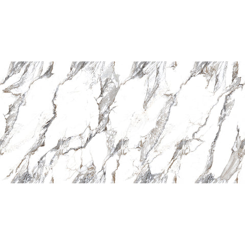 Calacatta Borghini 60x120 Grey Polished Wall and Floor Tiles