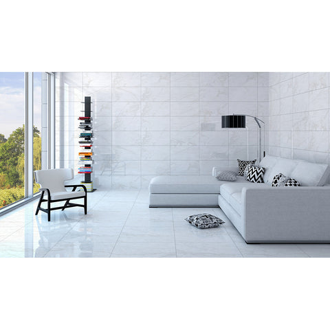 Calacatta Furry 60x60 Grey Matt Wall and Floor Tiles