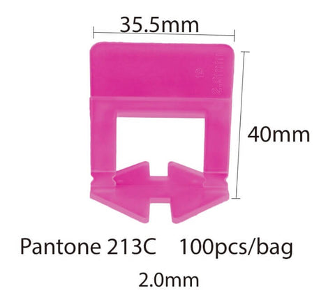 2mm Tile Levelling Spacers
