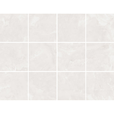 Elegant Onyx Bianco Polished 60 x 60 cm