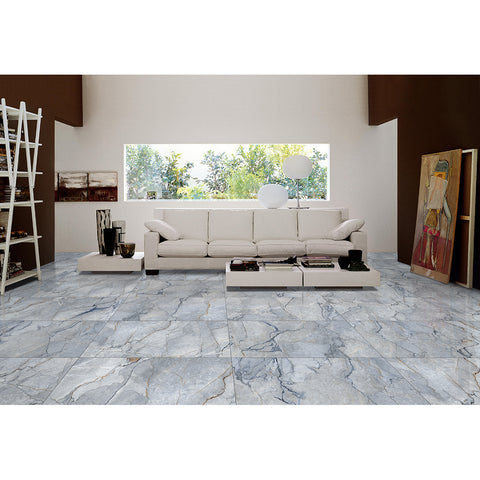 Marmo Silvestre 60x120 BLUE Matt Carving or POLISHED PALLET DEAL 48.96 M2