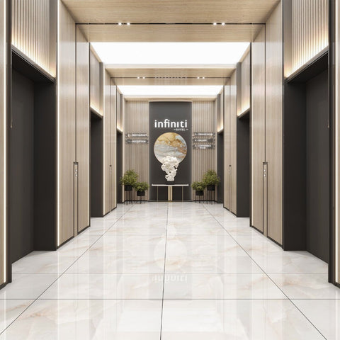 Manila White Onyx 60 x 120cm Porcelain Tile
